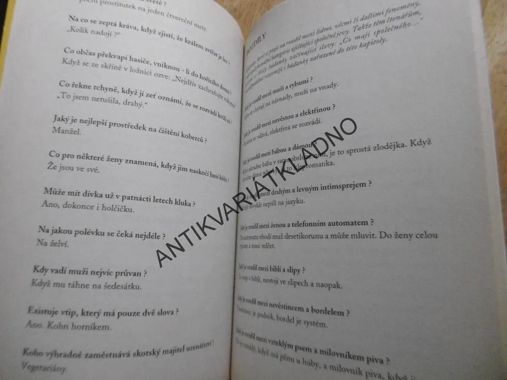 TISÍC VTIPNÝCH HÁDANEK, VÁCLAV BUDÍNSKÝ, **an