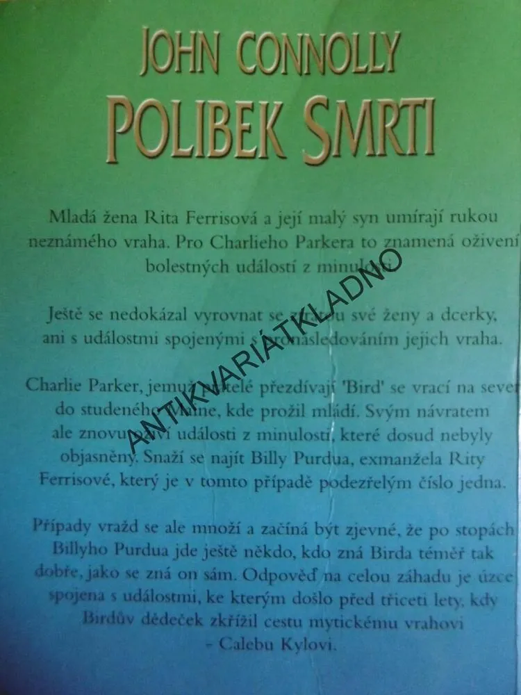 POLIBEK SMRTI, JOHN CONNOLLY, **an