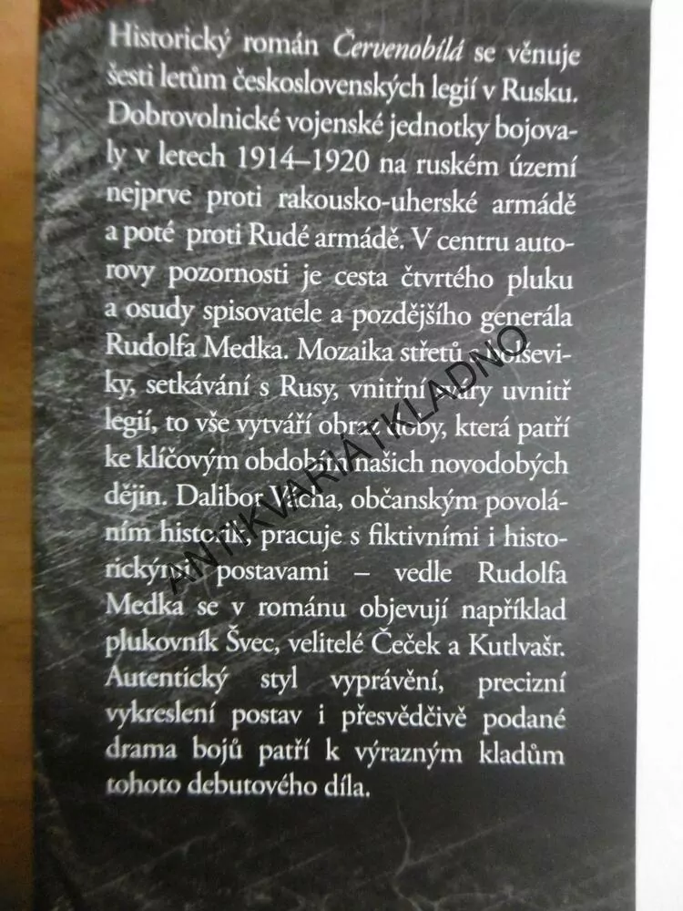 ČERVENOBÍLÁ, DALIBOR VÁCHA, **an