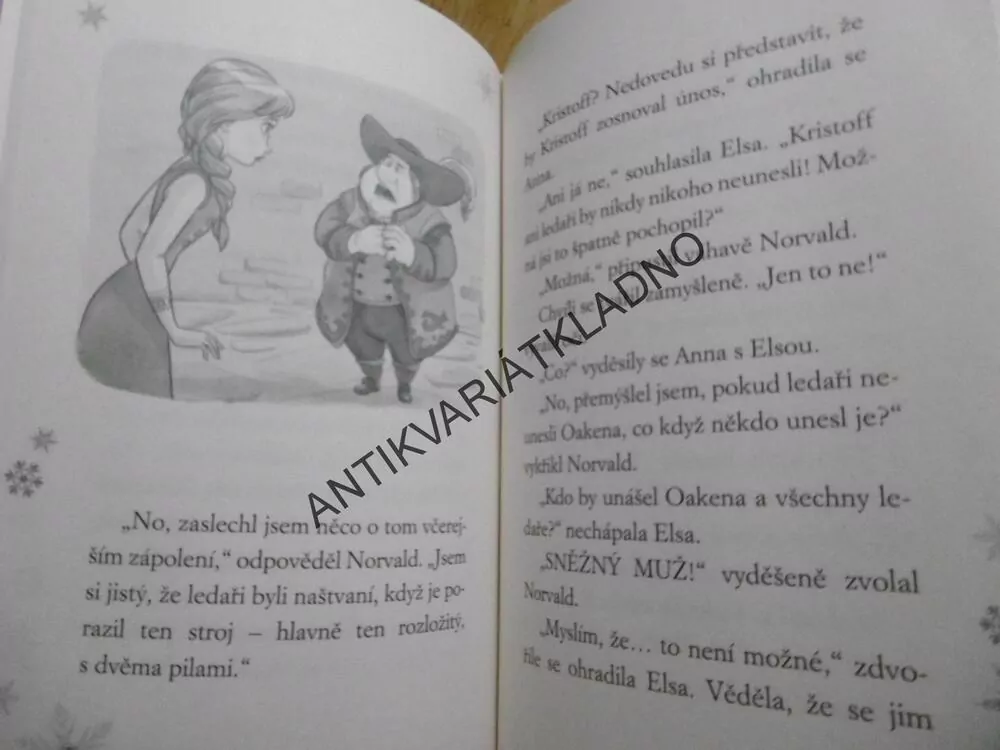 ANNA A ELSA, PODIVUHODNÝ LEDOSTROJ, LEDOVÉ KRÁLOSTVÍ, **an