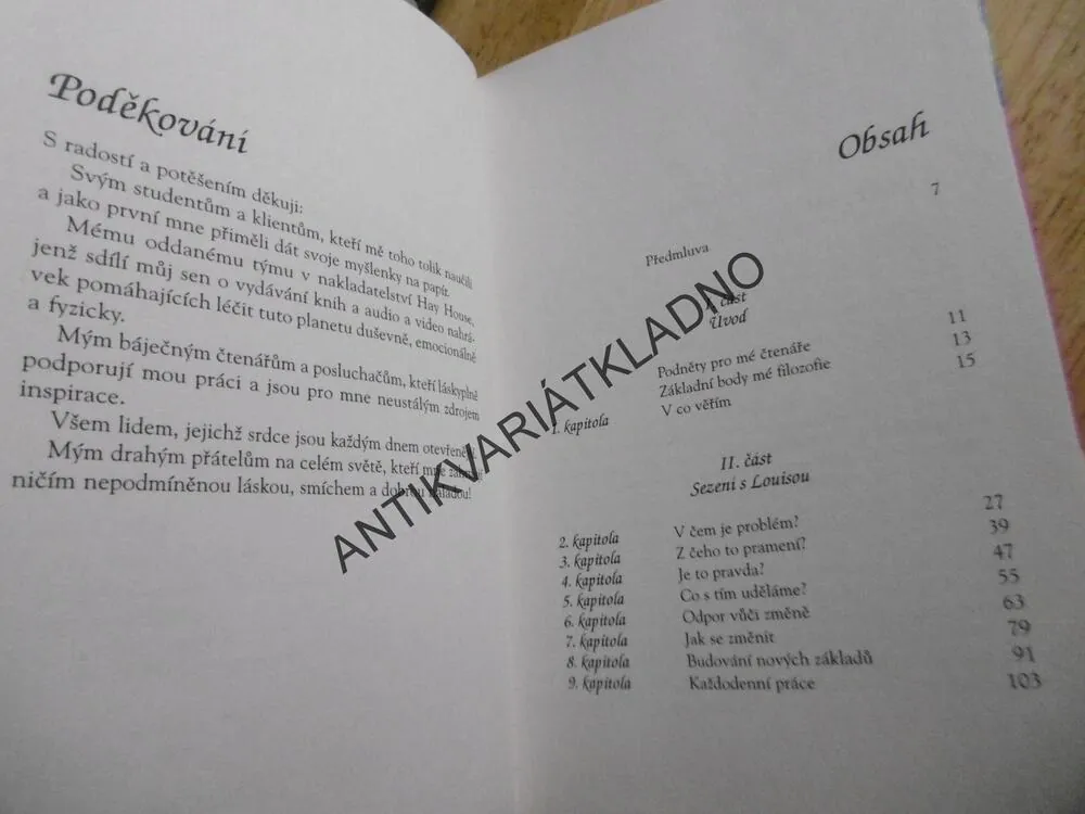 MILUJ SVŮJ ŽIVOT, LOUISE L.HAY, **an