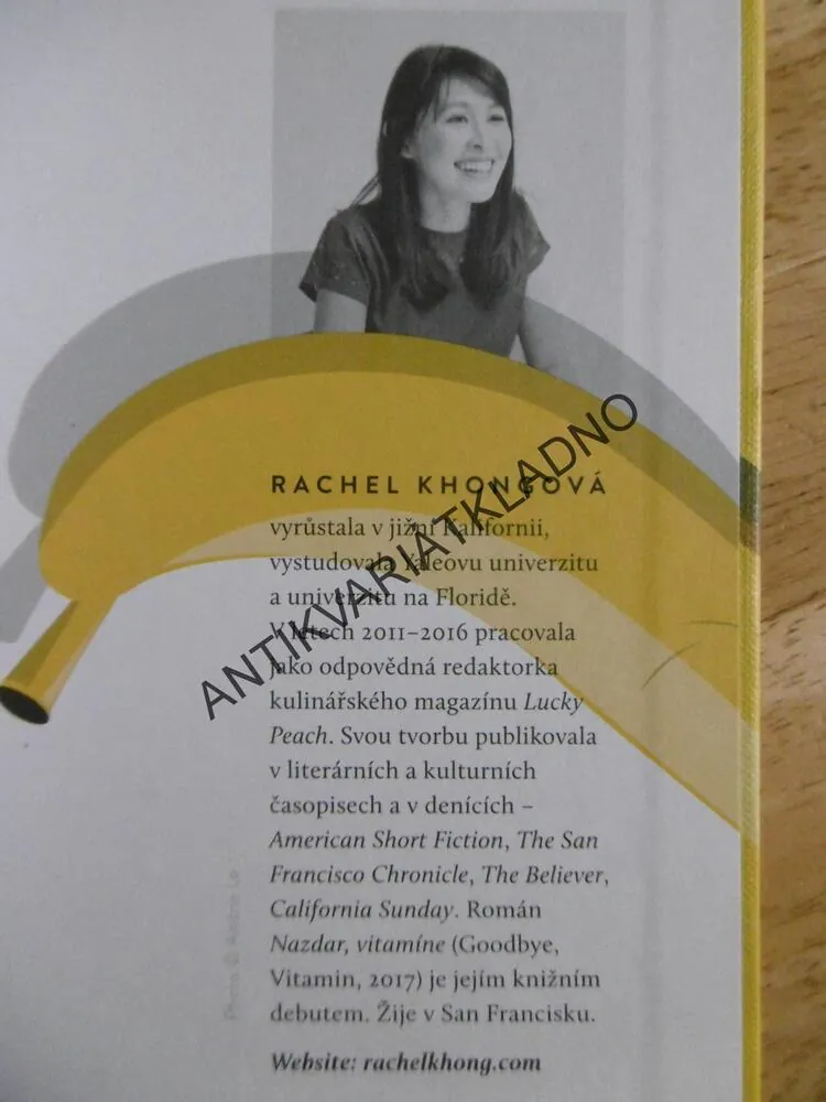 NAZDAR, VITAMÍNE, RACHEL KHONGOVÁ, **an