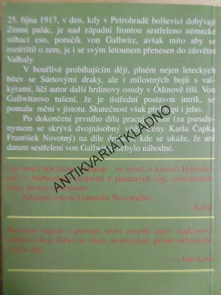 DLOUHÝ DEN VALHALY, FRANK N. SKIPPER, **an