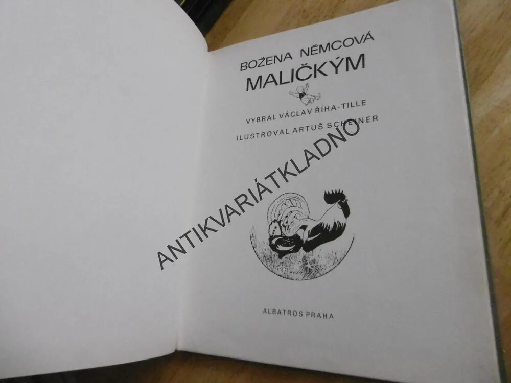 MALIČKÝM, BOŽENA NĚMCOVÁ, ARTUŠ SCHEINER, **an