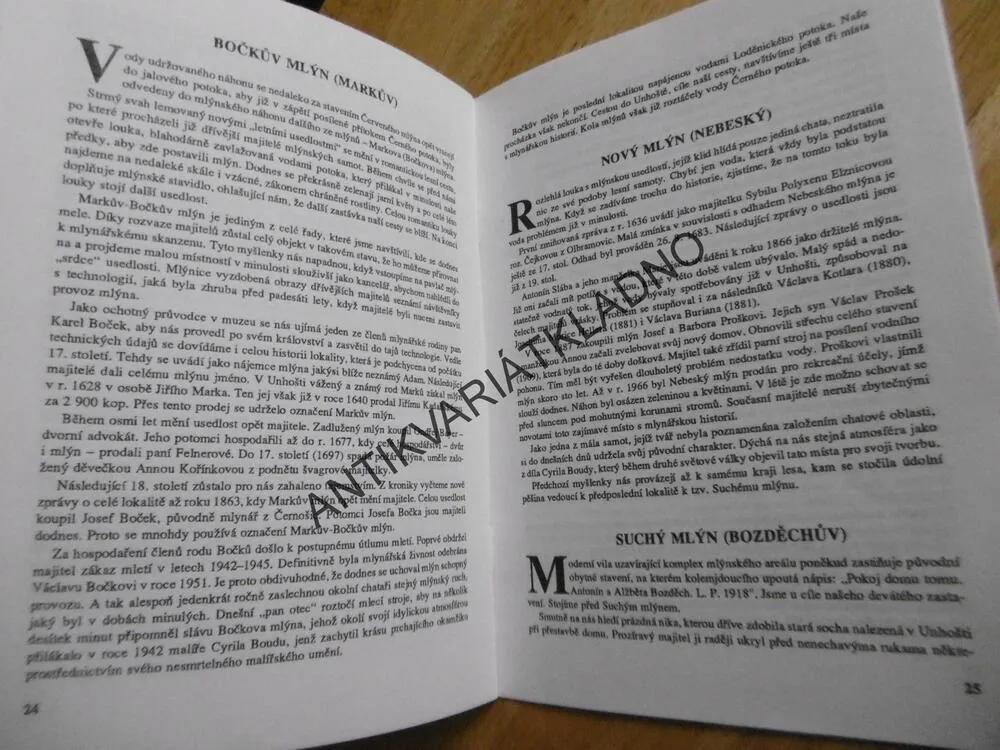 ZA KLAPOTEM MLÝNŮ, IRENA VEVERKOVÁ, 1994, KLADNO