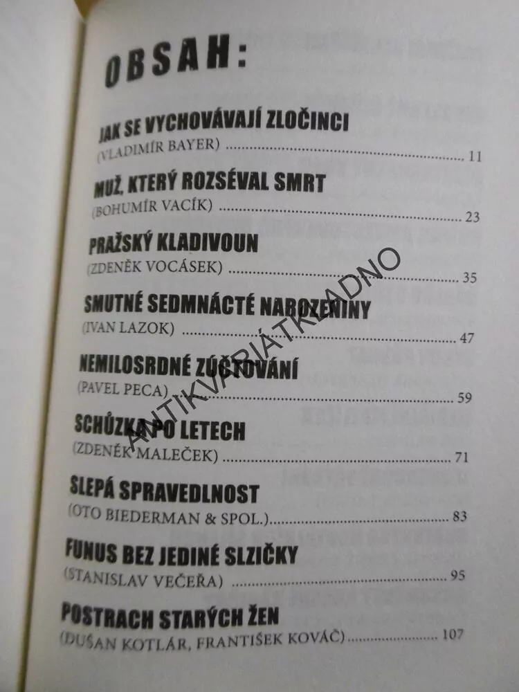 GALERIE ZLOČINU, TAJEMSTVÍ POLICEJNÍCH PROTOKOLŮ, MIROSLAV KUČERA, JAN STACH, **an