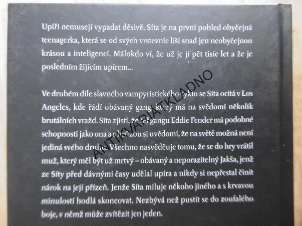 POSLEDNÍ UPÍR 2.,ČERNÁ KREV, CHRISTOPHER PIKE, **an