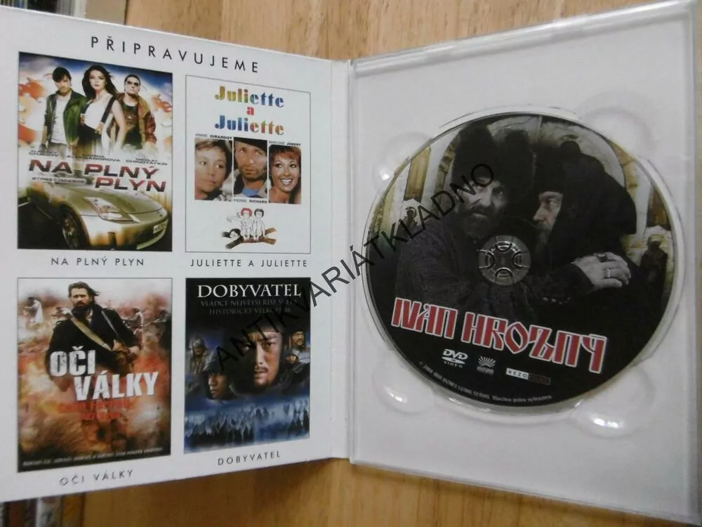 IVAN HROZNÝ, DVD FILM