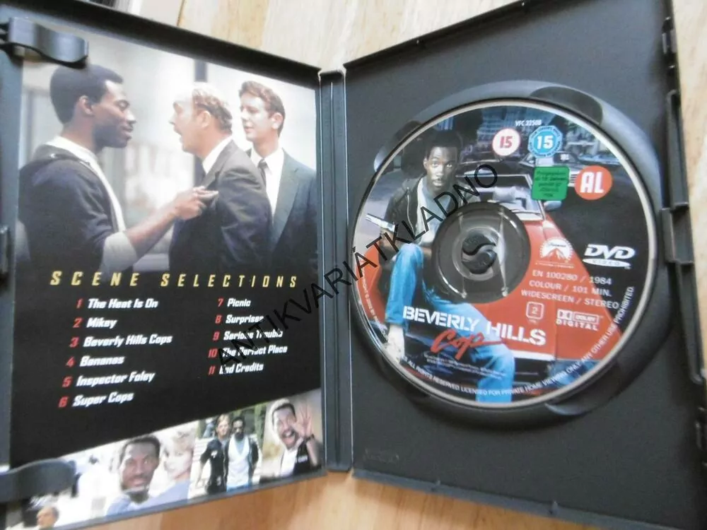 BEVERLY HILLS COP, DVD FILM