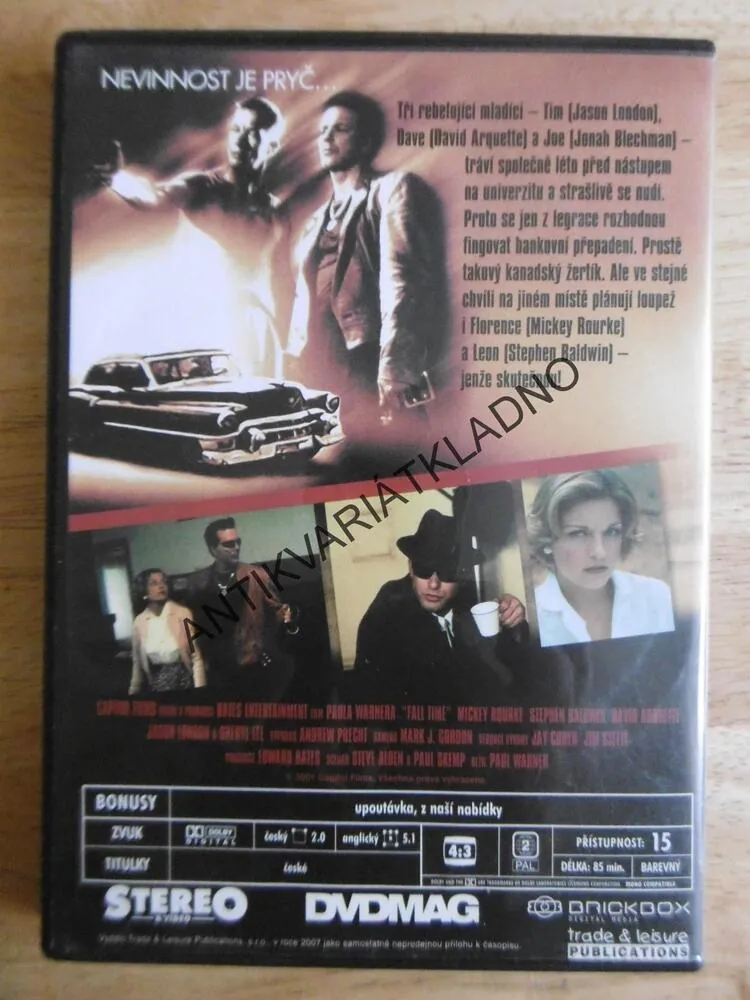 KONEC SEZONY, DVD FILM