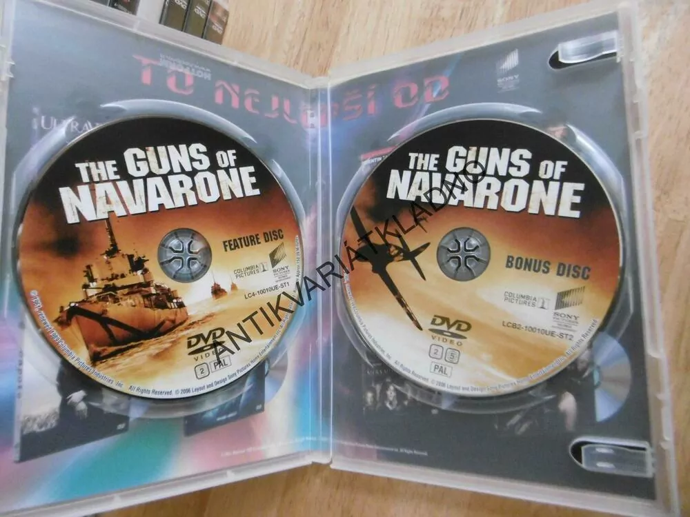 DĚLA Z NAVARONE, DVD FILM