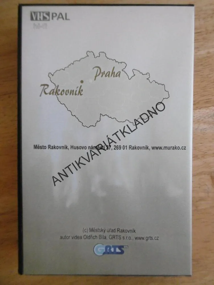 RAKOVNÍK KRÁLOVSKÉ MĚSTO, VHS DOKUMENT