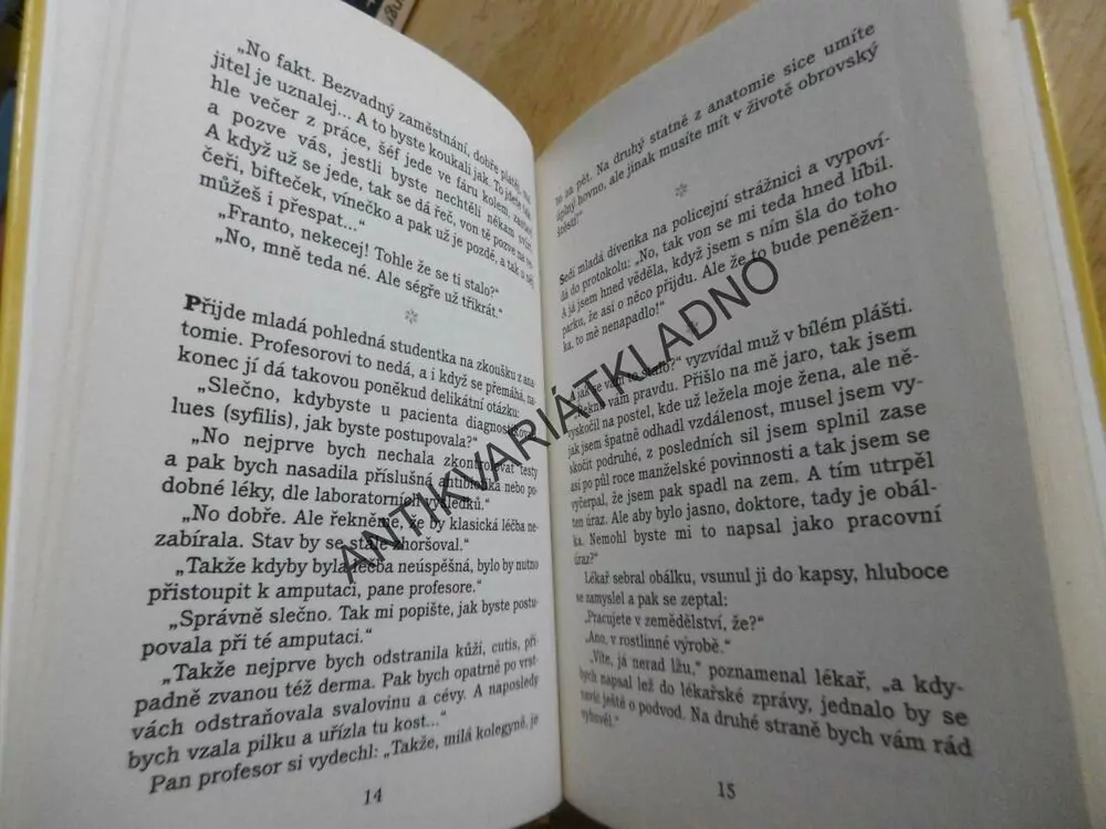 HAMBATÉ ANEKDOTY, VÁCLAV VLK,  NEPRAKTA, **an