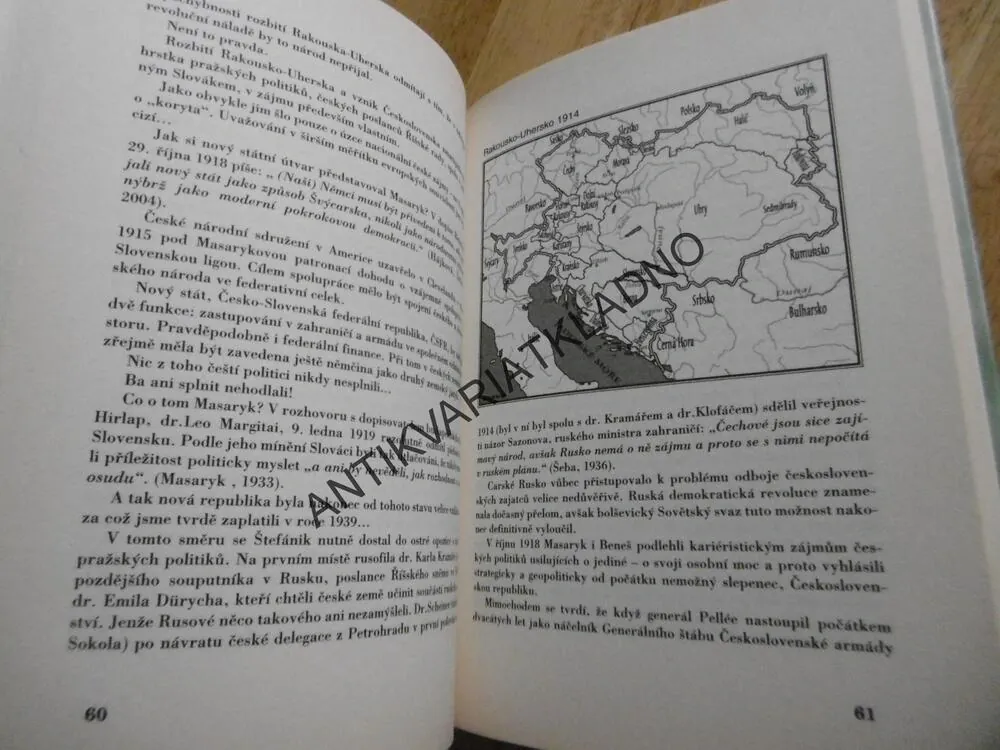 ŠTEFÁNIK A ČESKOSLOVENSKO, J.J DUFFACK, **an