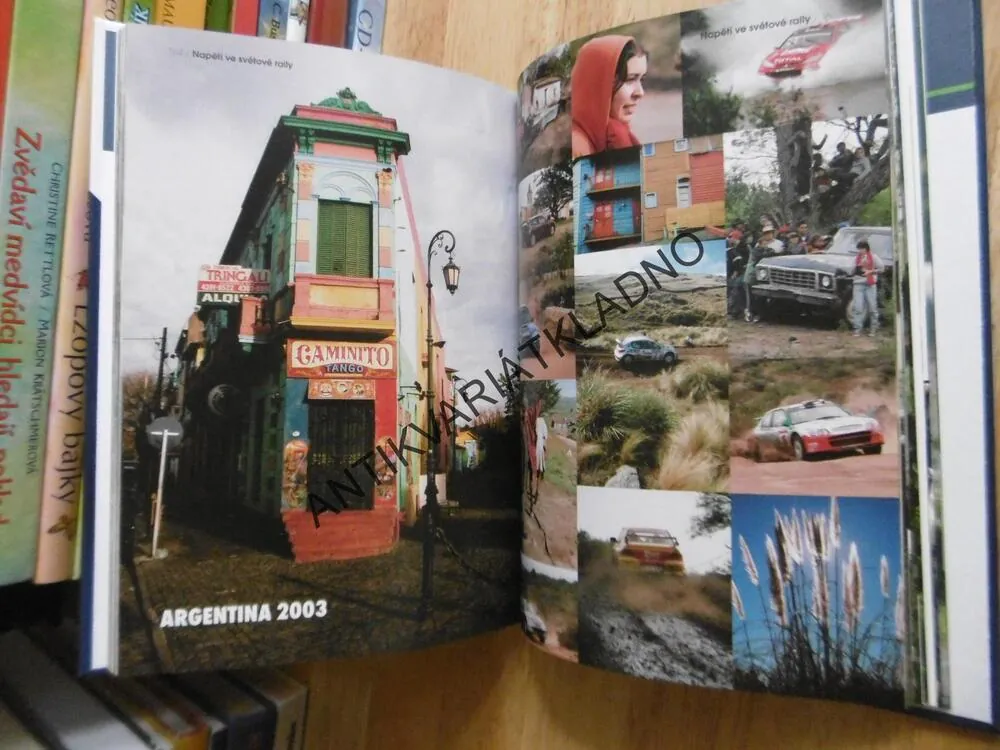 NAPĚTÍ VE SVĚTOVÉ RALLY, RALLYE, OBRAZOVÁ PUBLIKACE O RALLY, **an