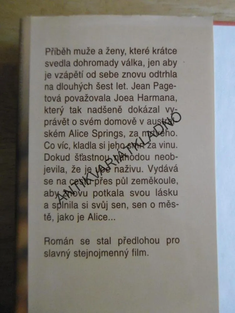 MĚSTO JAKO ALICE, NEVIL SHUTE,, **an 
