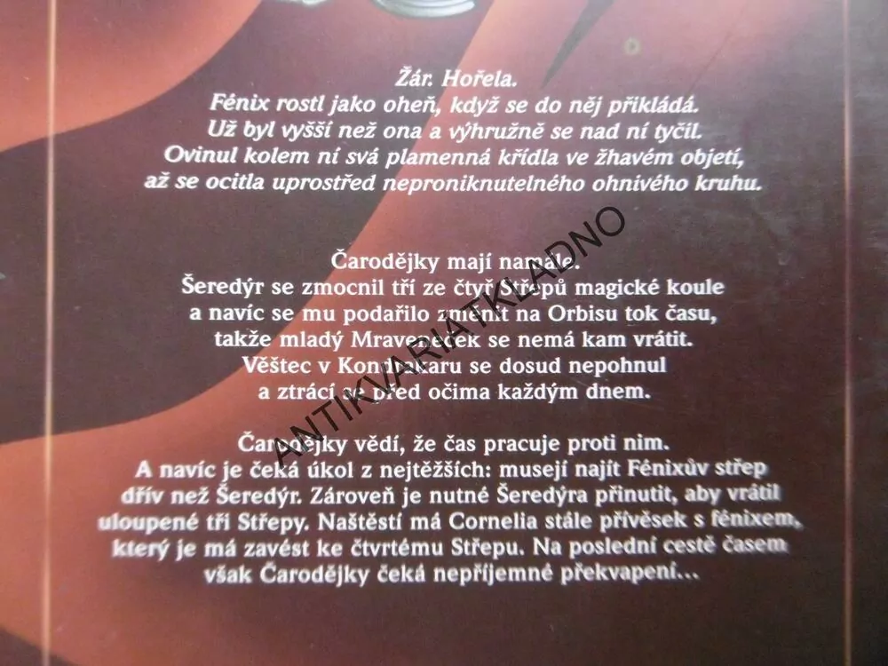 ČARODĚJKY WITCH, ZLATÝ FÉNIX, STŘEPY ČASU IV, LENE KAABERBOL, **AN