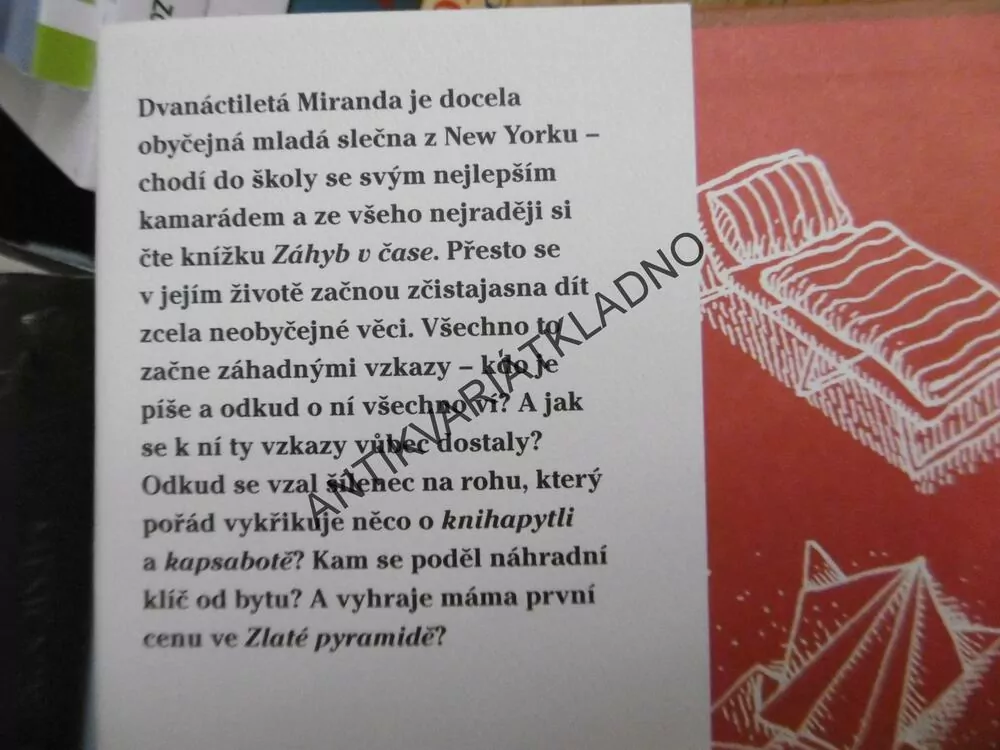 AŽ VČERA DORAZÍŠ, REBECCA STEADOVÁ, **AN
