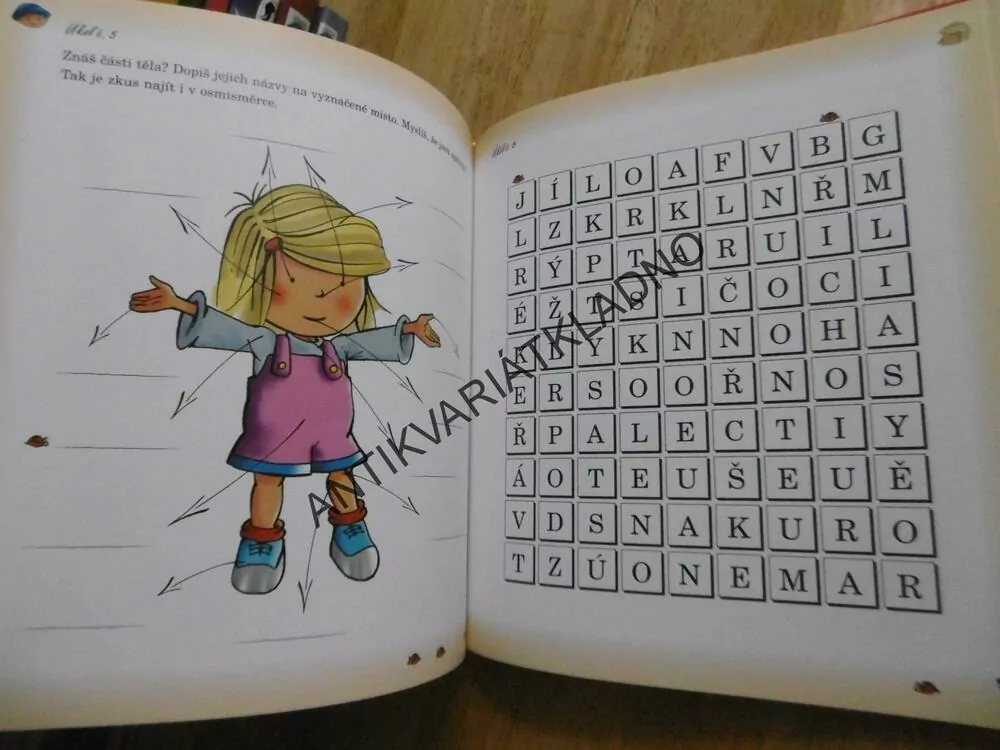BÁRA A FLÍČEK MAJÍ PRÁZDNINY, SLABIKÁŘ, **an