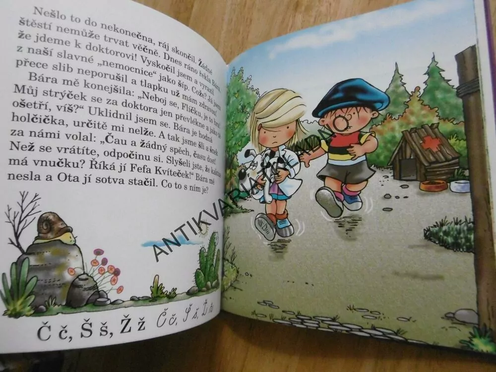BÁRA A FLÍČEK, SLABIKÁŘ, **an