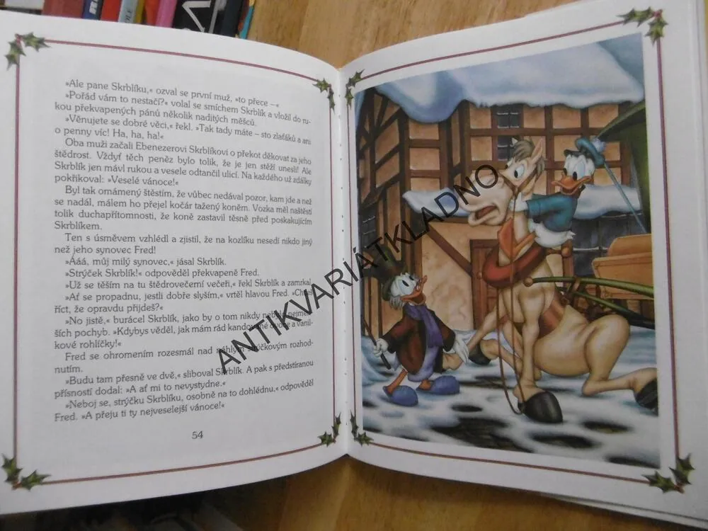 MICKEYHO VÁNOČNÍ KOLEDA, MICKEY MOUSE, WALT DISNEY, **an