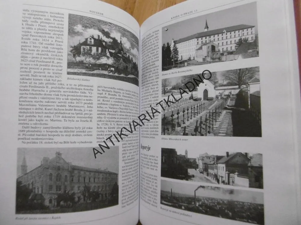 KNIHA O PRAZE 13 A OKOLÍ, **an