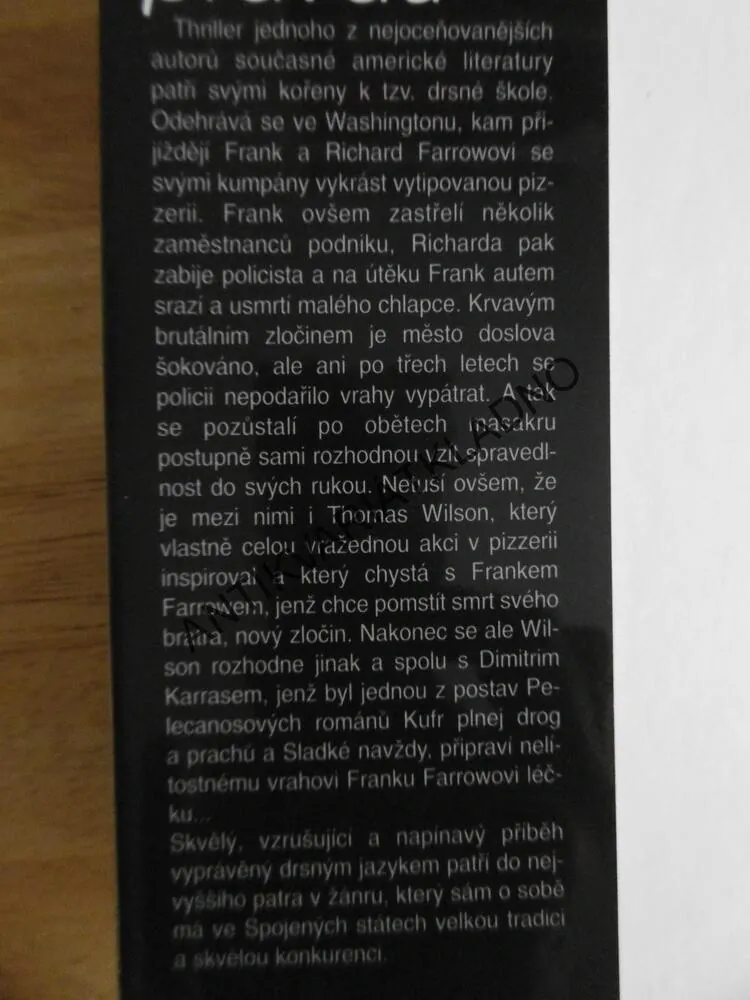 ŘEKNI PRAVDU, GEORGE P. PELECANOS, **an