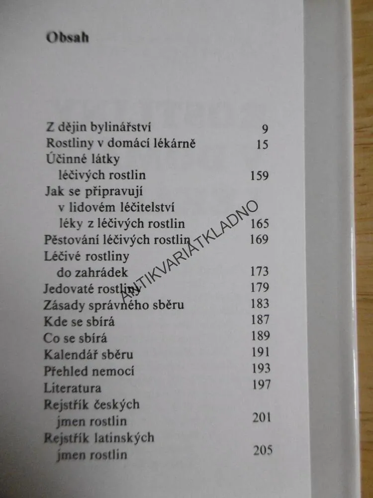 ROSTLINY V DOMÁCÍ LÉKÁRNĚ, HOFFMANNOVÁ-JEBYVÝ, HERBÁŘ, BYLINKY