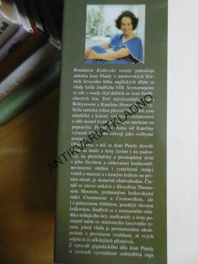 KRÁLOVSKÉ VRAŽDY, JEAN PLAIDY, **an