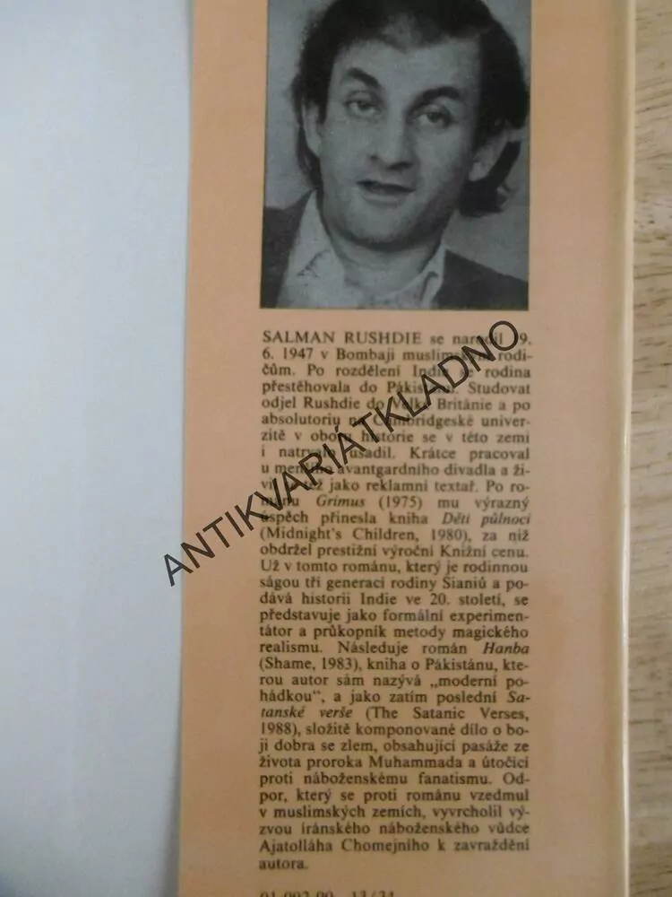 HANBA, SALMAN RUSHDIE, **an