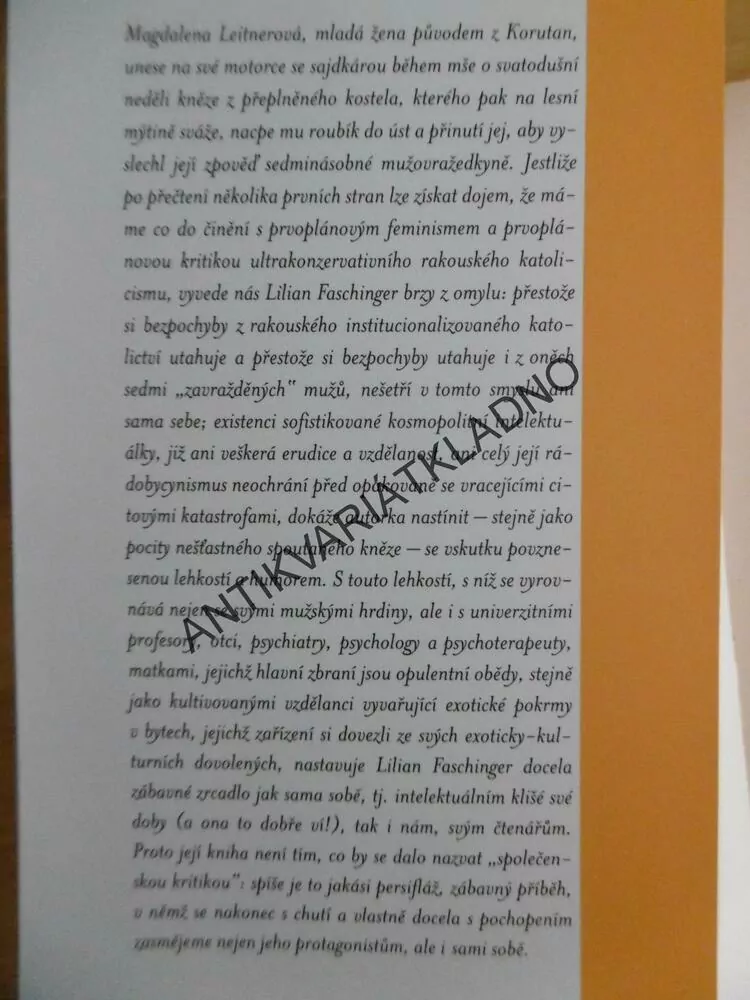 HŘÍŠNÁ MAGDALENA, LILIAN FASCHINGER, **an