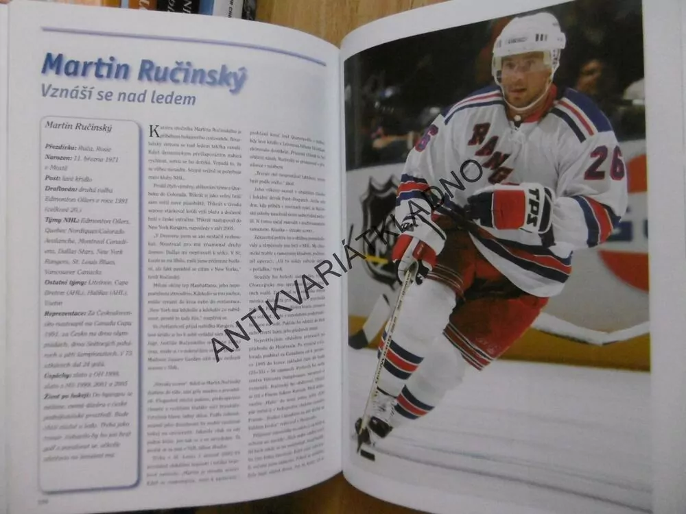ČEŠI A SLOVÁCI V DĚJINÁCH NHL, KAREL KNAP, LEDNÍ HOKEJ, **an