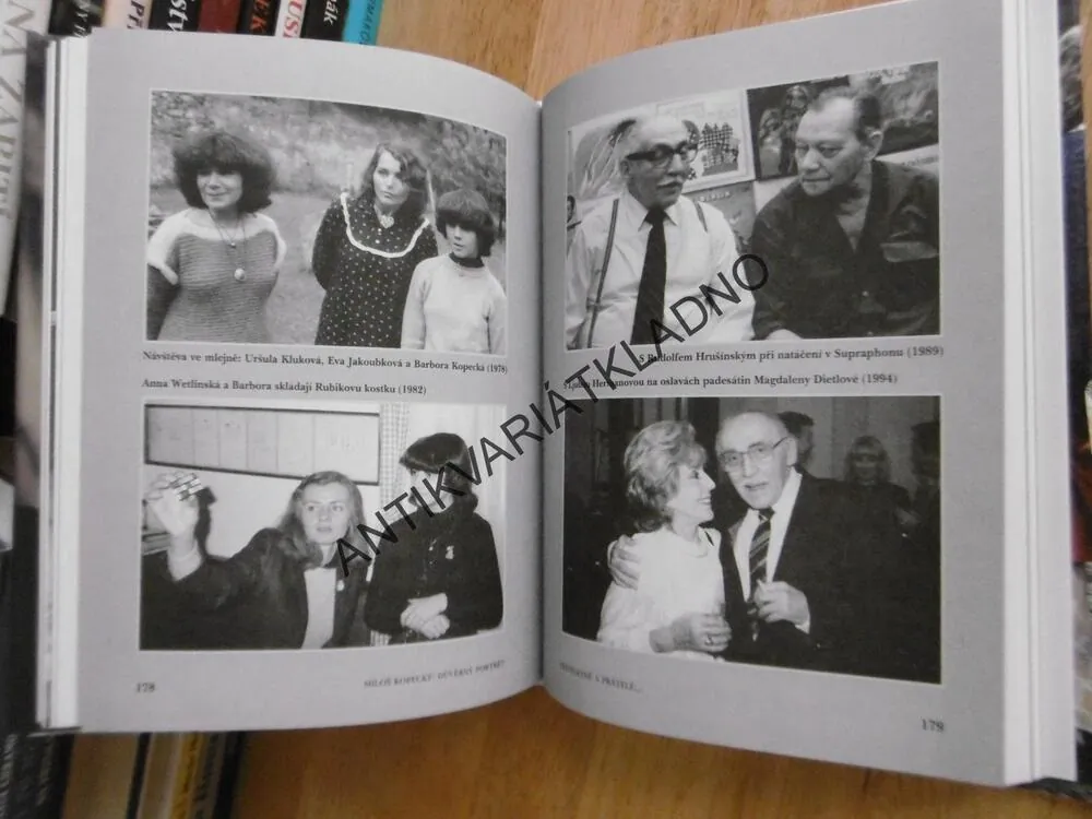 MILOŠ KOPECKÝ, DŮVĚRNÝ PORTRÉT, PAVEL KOVÁŘ, JANA KOPECKÁ, **an