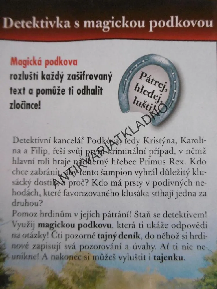 ZLOČIN NA DOSTIHOVÉ DRÁZE, KARIN MULLEROVÁ, **an