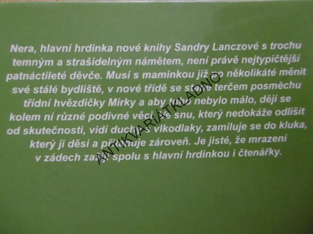 Z DENÍČKU NEOBYČEJNÉ PATNÁCTKY, SANDRA LANCZOVÁ, **an