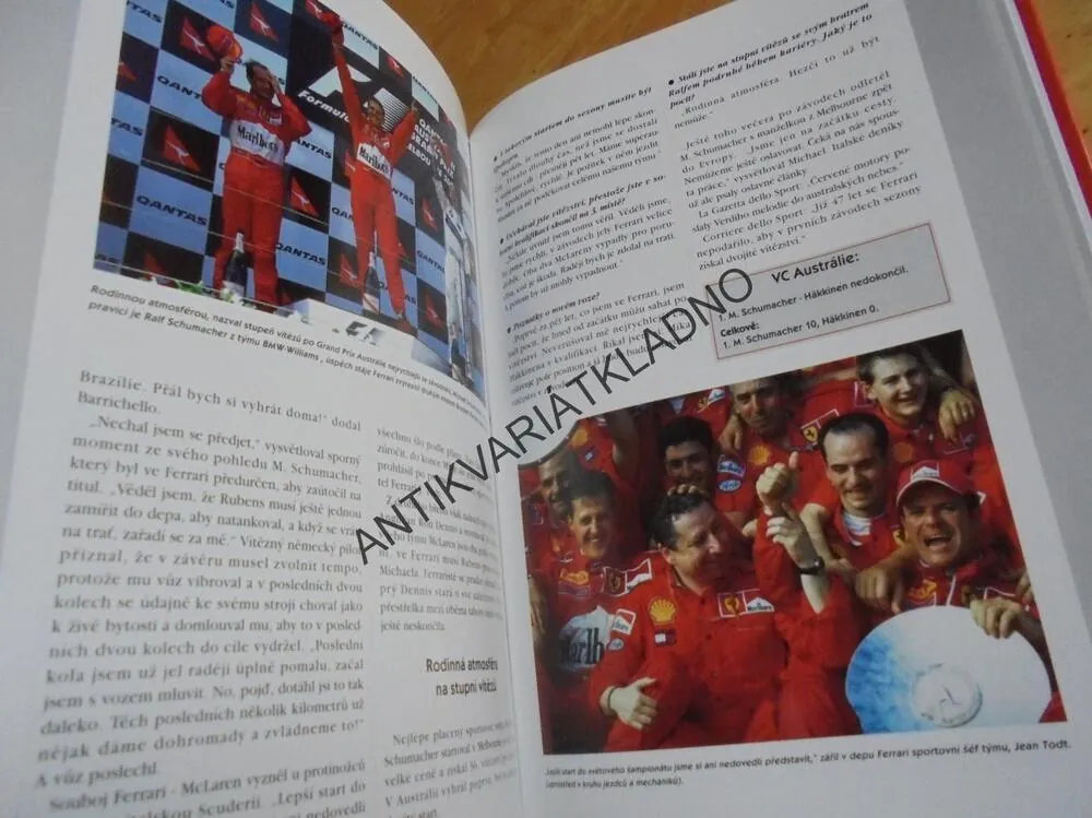 MICHAEL SCHUMACHER, FORMULE 1,