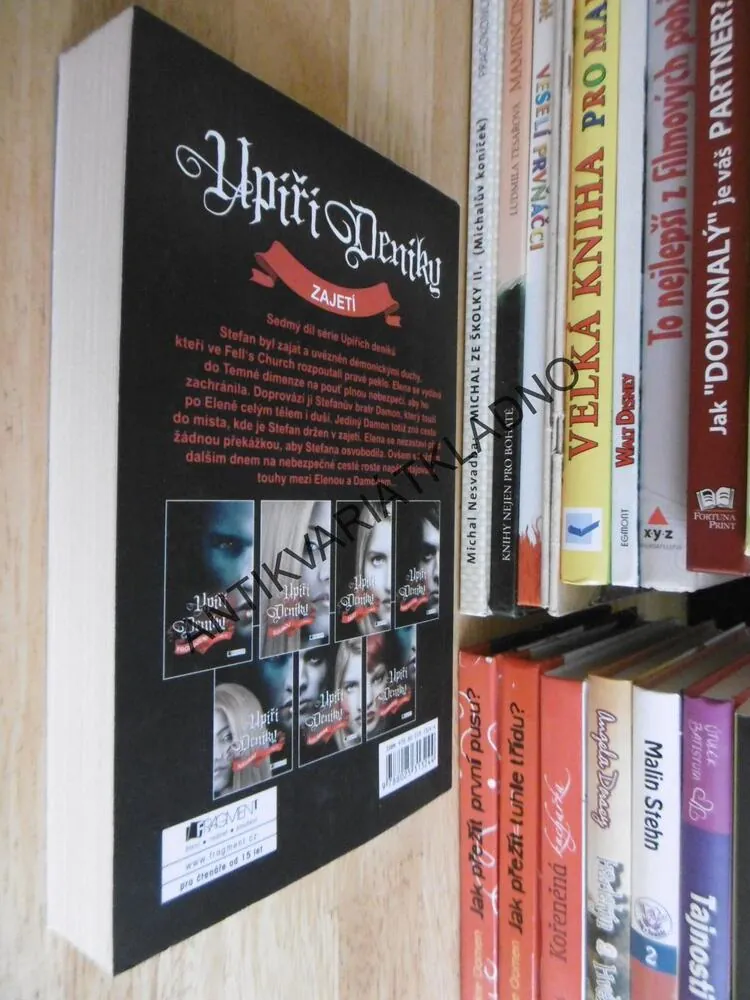 UPÍŘÍ DENÍKY, ZAJETÍ, L.J. SMITH, **an