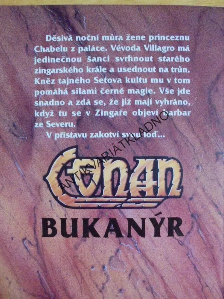 CONAN BUKANÝR, L.SPRAGUE DE CAMP, **an
