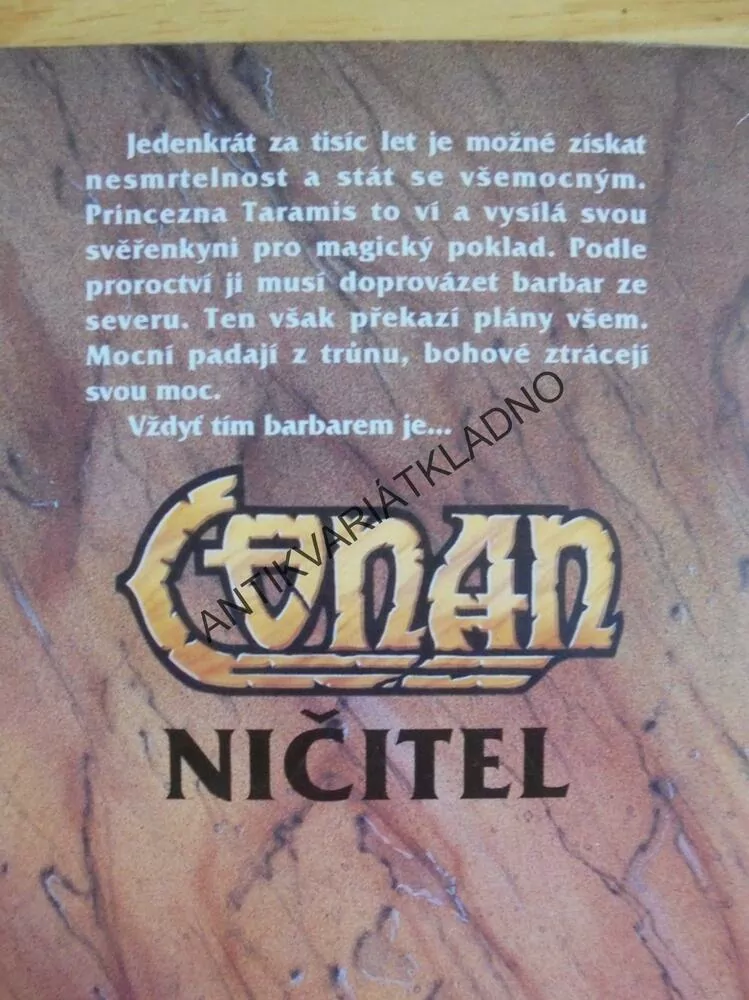 CONAN NIČITEL, ROBERT JORDAN, **an