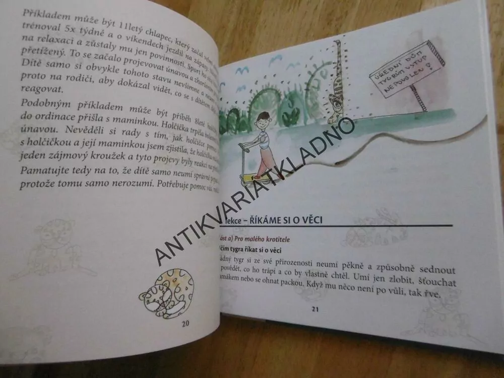 JAK SE KROTÍ TYGR, KAMILA A PETR KOPSOVI, KNÍŽKA PRO DĚTI, RODIČE A PEDAGOGY, **an