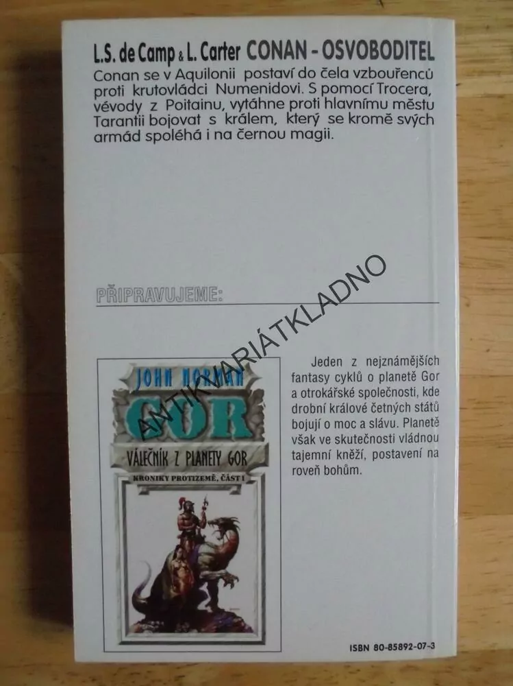 CONAN OSVOBODITEL, DE CAMP, L.CARTER, **an