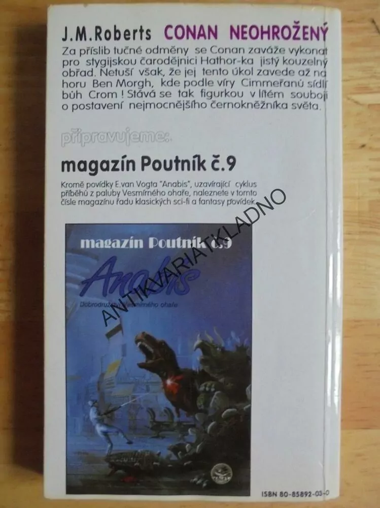 CONAN NEOHROŽENÝ, JOHN MADDOX ROBERTS, **an