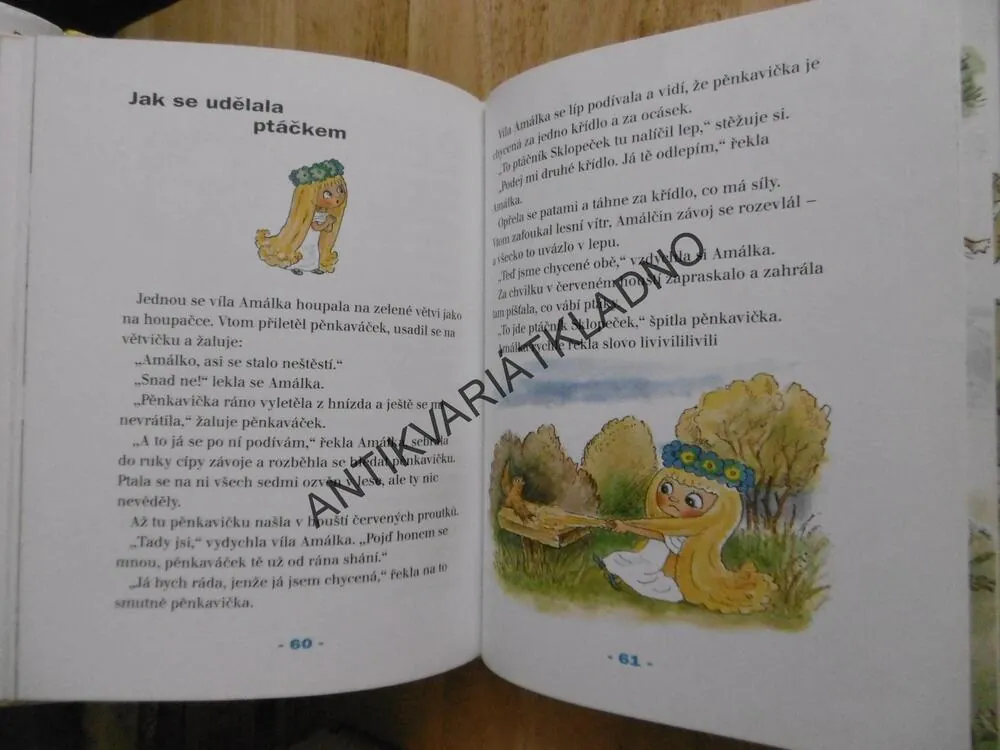ŘÍKÁNÍ O VÍLE AMÁLCE, VÁCLAV ČTVRTEK,V.BEDŘICH, **an