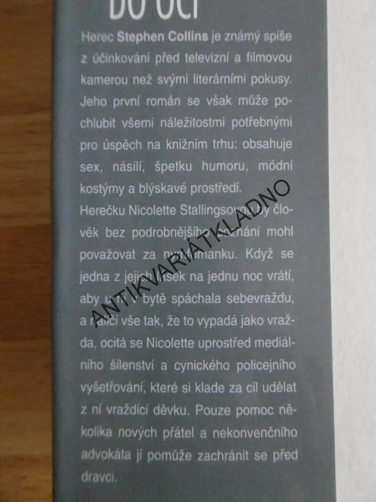 Z OČÍ DO OČÍ, STEPHEN COLLINS, **an