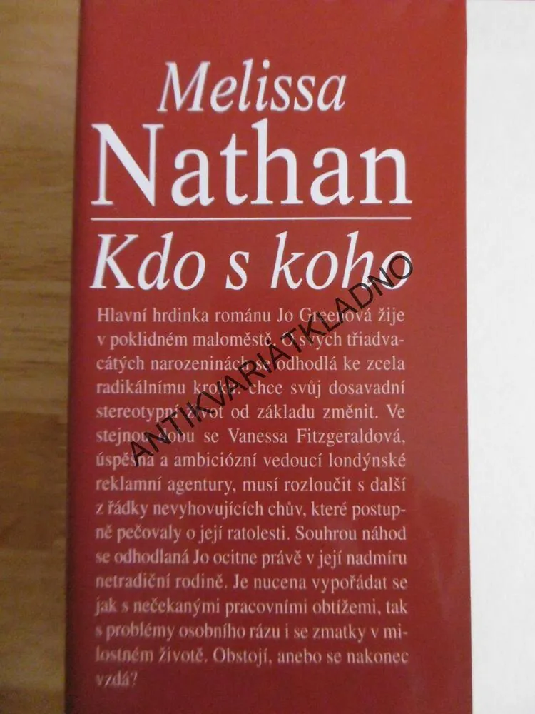 KDO S KOHO, MELISSA NATHAN, **an