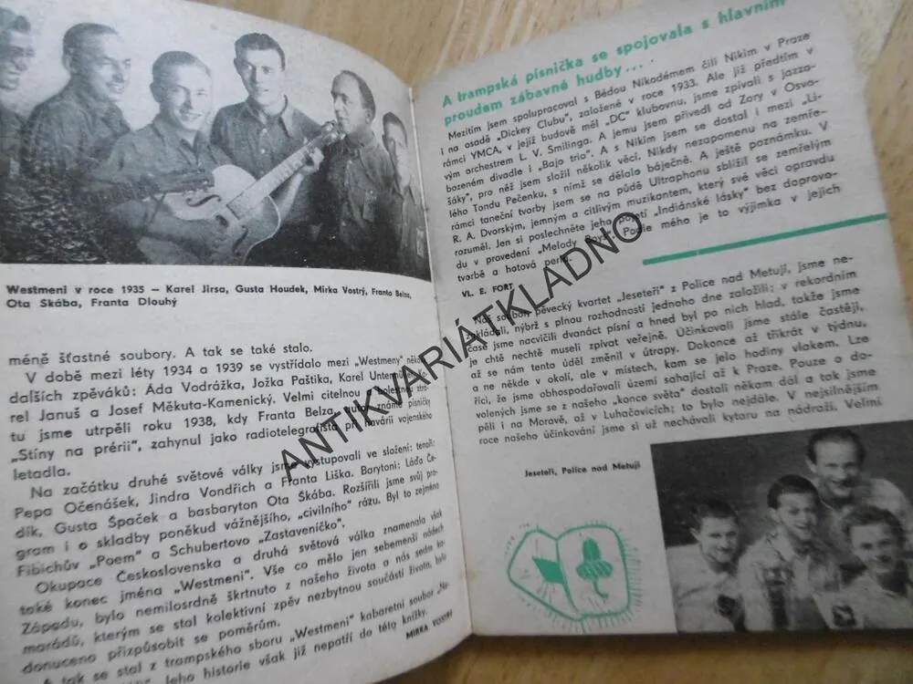 KRONIKA TRAMPSKÉ PÍSNIČKY, ZPĚVNÍK, NOTY, TEXTY, 1 ks