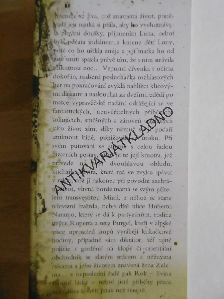 EVA LUNA, ISABEL ALLENDE, **an