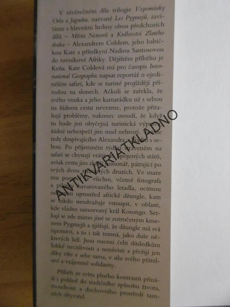 LES PYGMEJŮ, ISABEL ALLENDE, **an