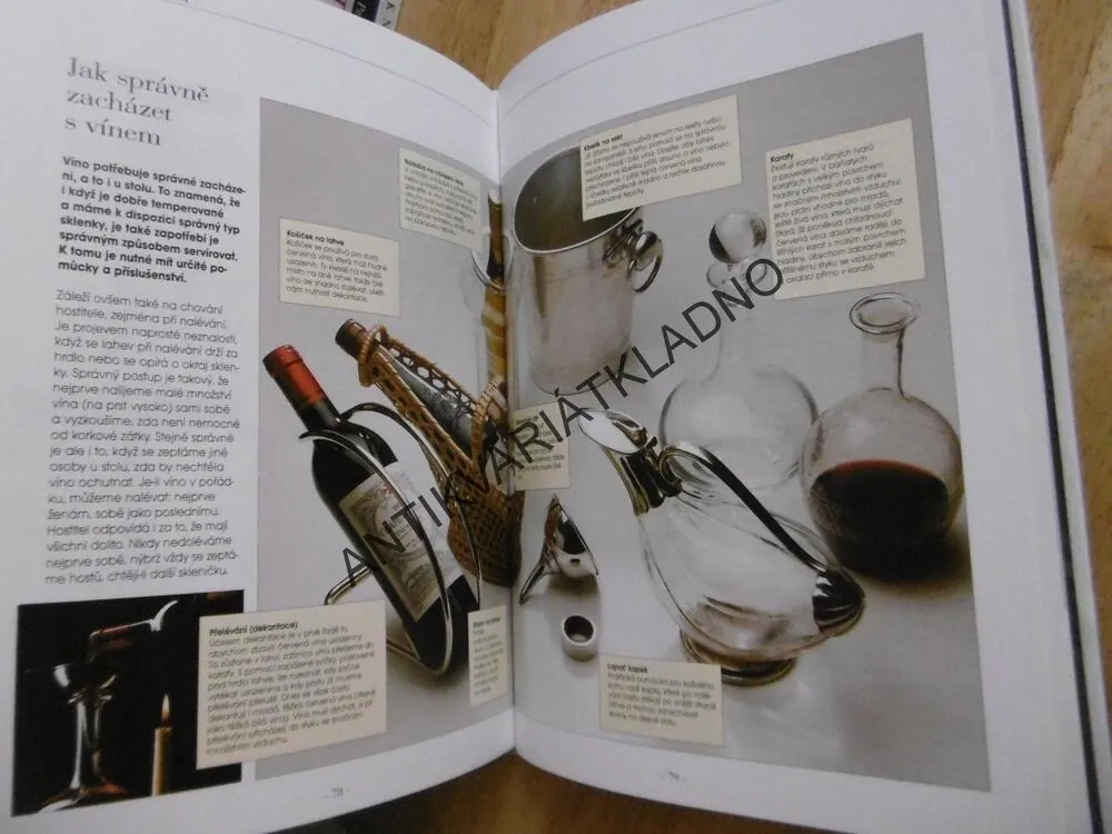VÍNO, MALÁ ŠKOLA, O VÍNĚ, BÍLÉ VÍNA, ČERVENÉ VÍNO, JENS PRIEWE, **an