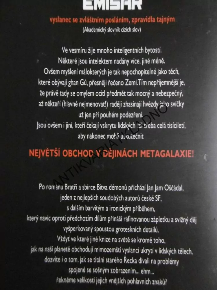 EMISAR, JAN JAM OŠČÁDAL, **an